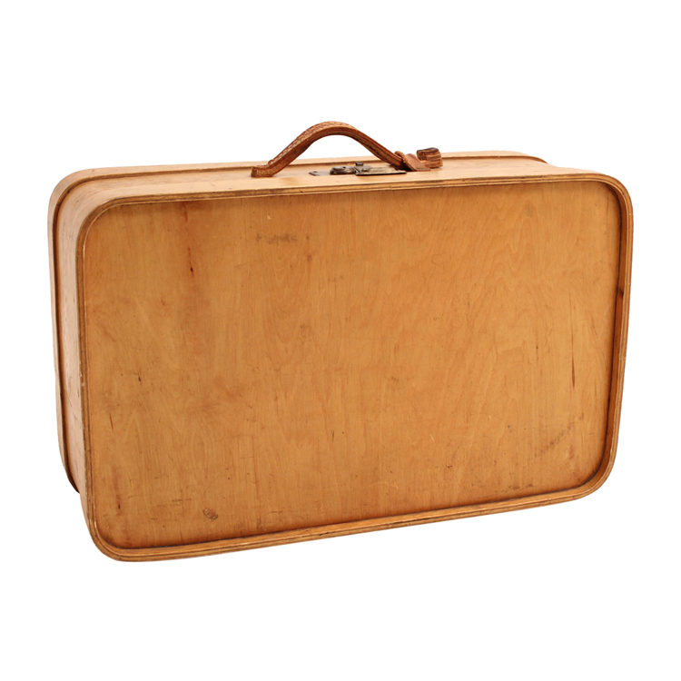 Wood Suit Case