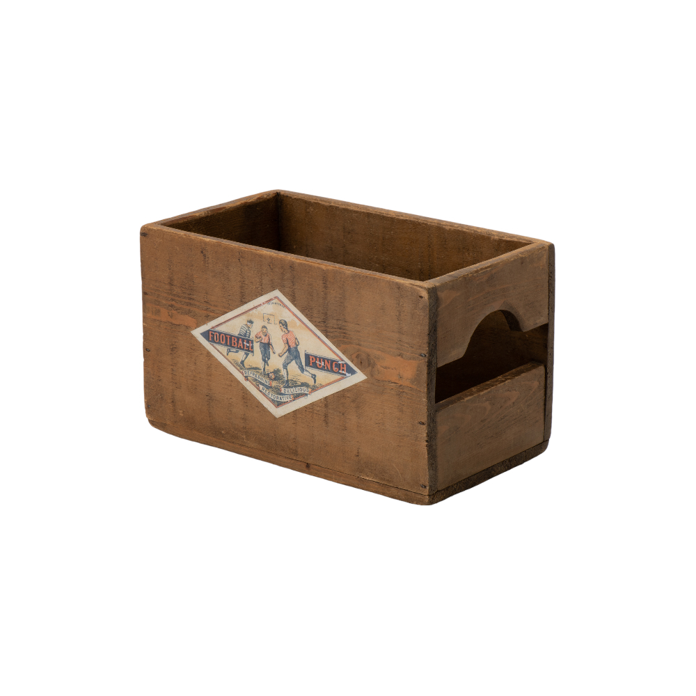 FOOTBALL PUNCH WOOD BOX