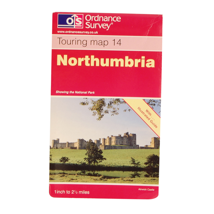 ★地図 Touring map Northumbria(英)