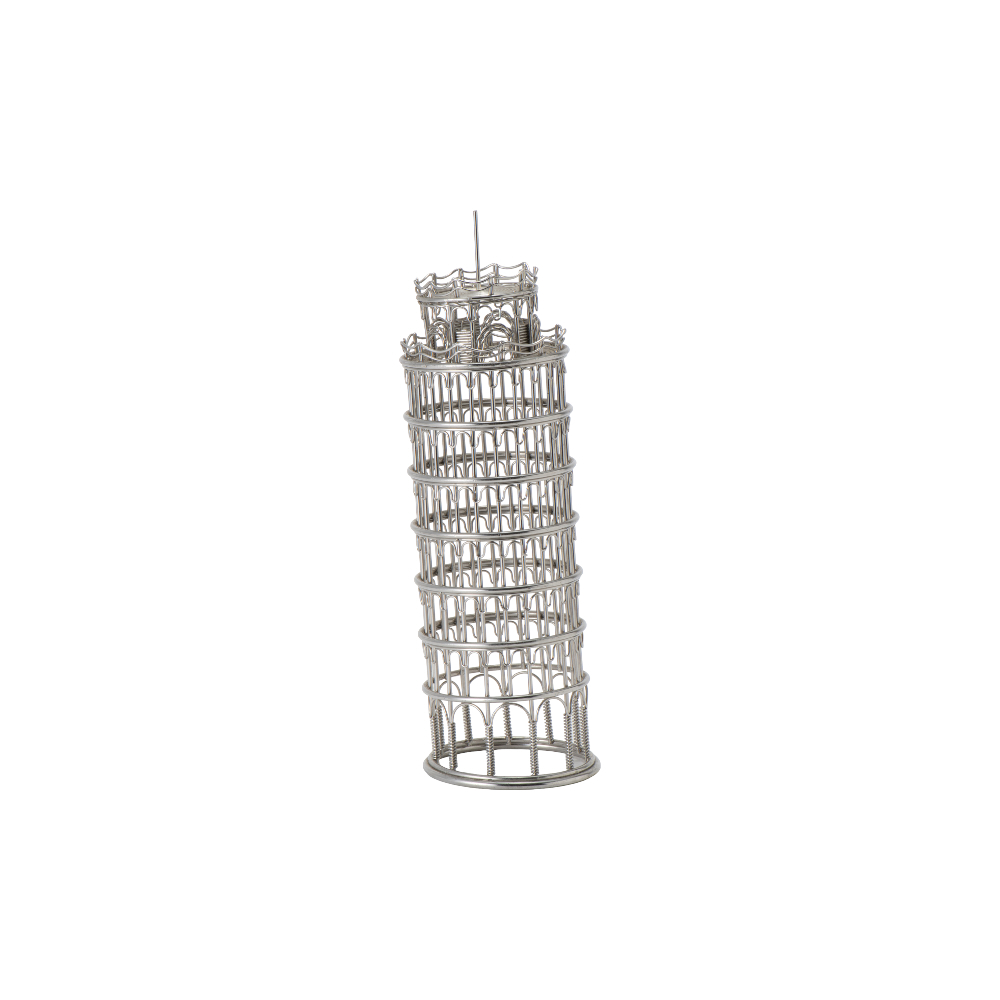 ワイヤー製ピサの斜塔