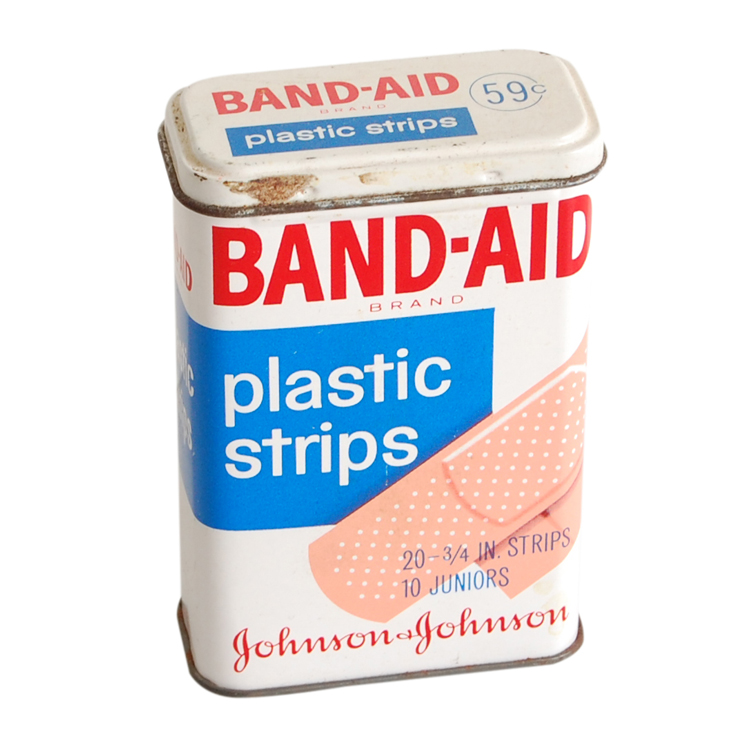 BAND-AID 缶ケース