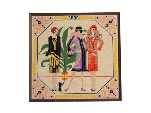 フレーム 刺繍 1930