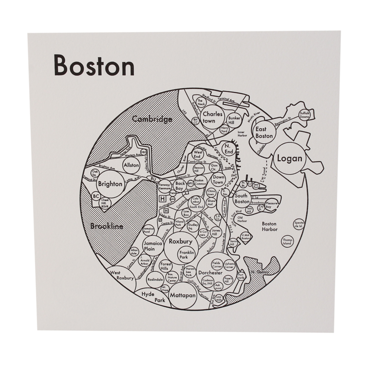 ボストン エリアMAP
