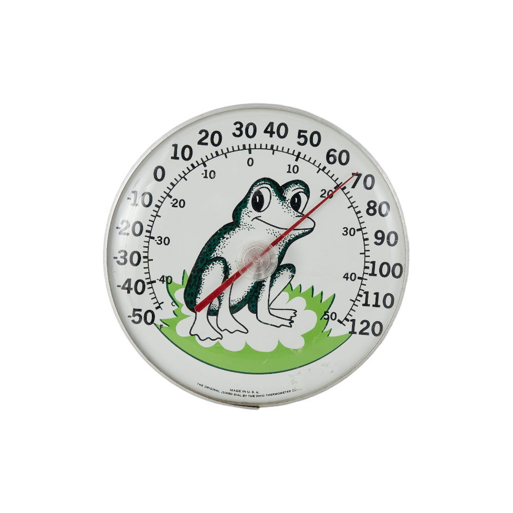 温度計 カエル
