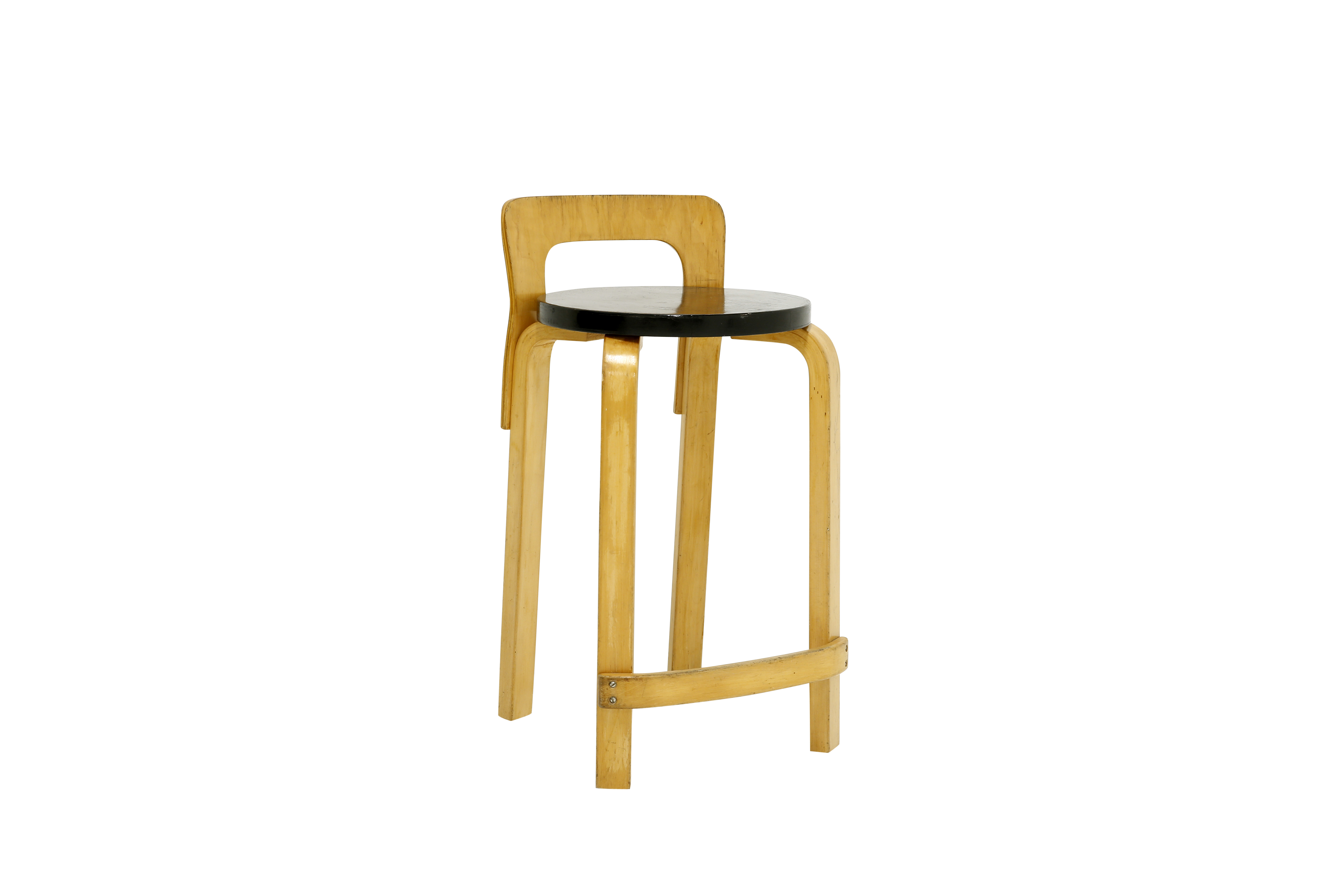 Alvar Aalto K65 High Chair Stool