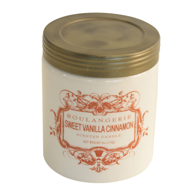 Jar入りキャンドル SWEET VANILLA ＆ CINNAMON