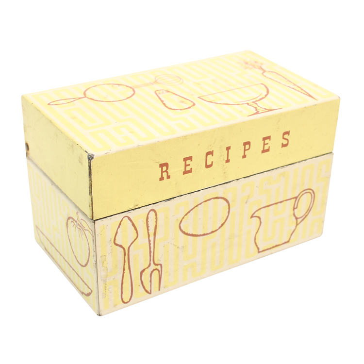 レシピカードBOX RECIPES