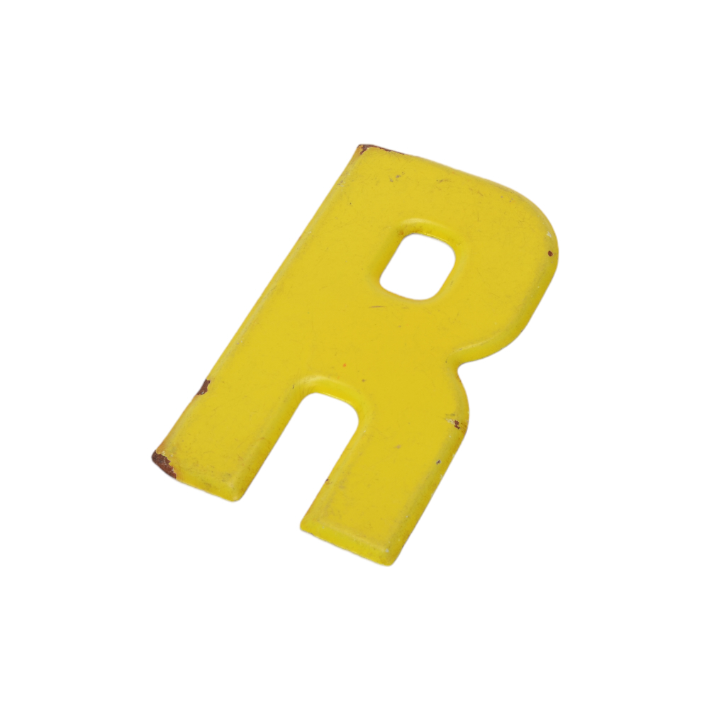 アルファベット 文字 R
