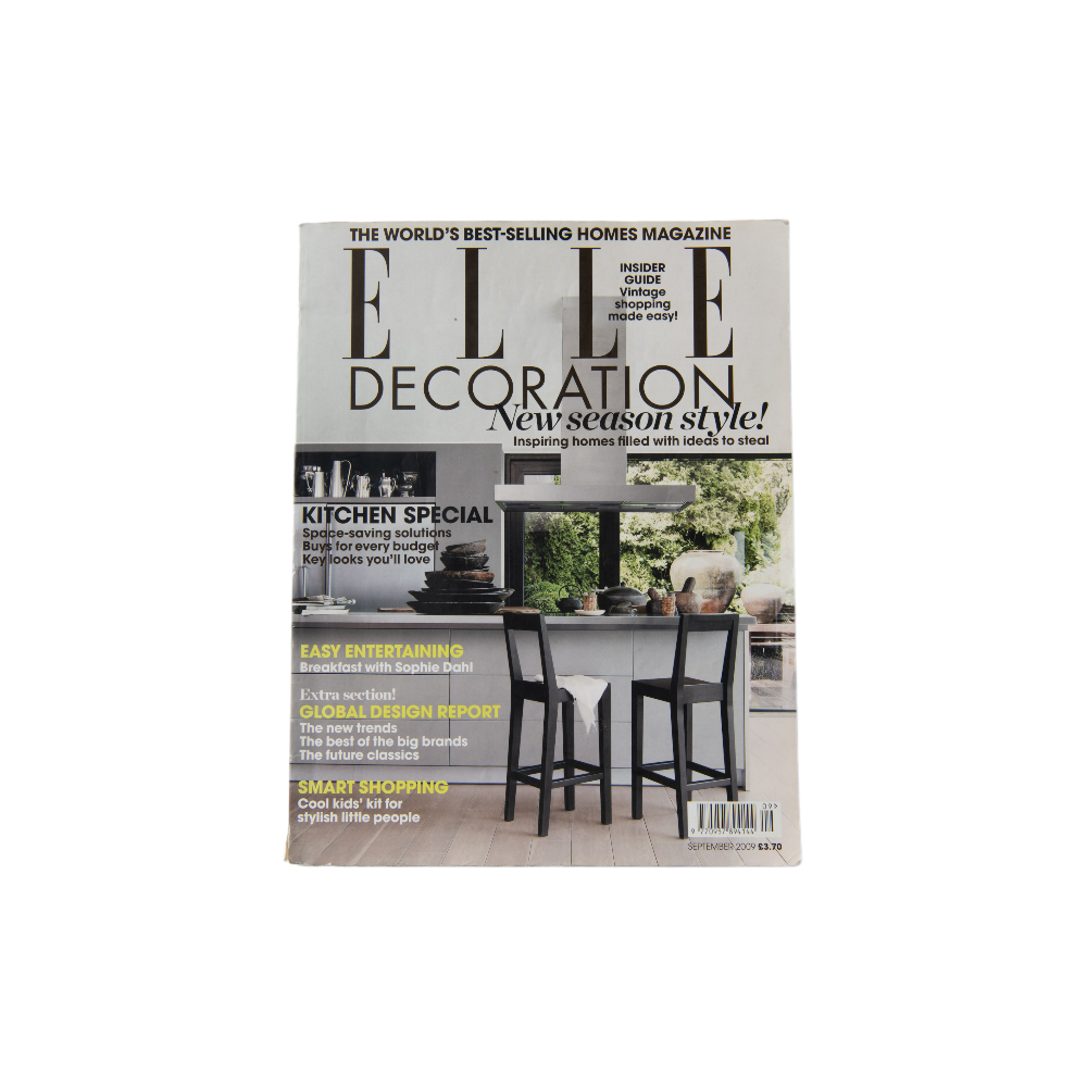 雑誌 ELLE DECORATION