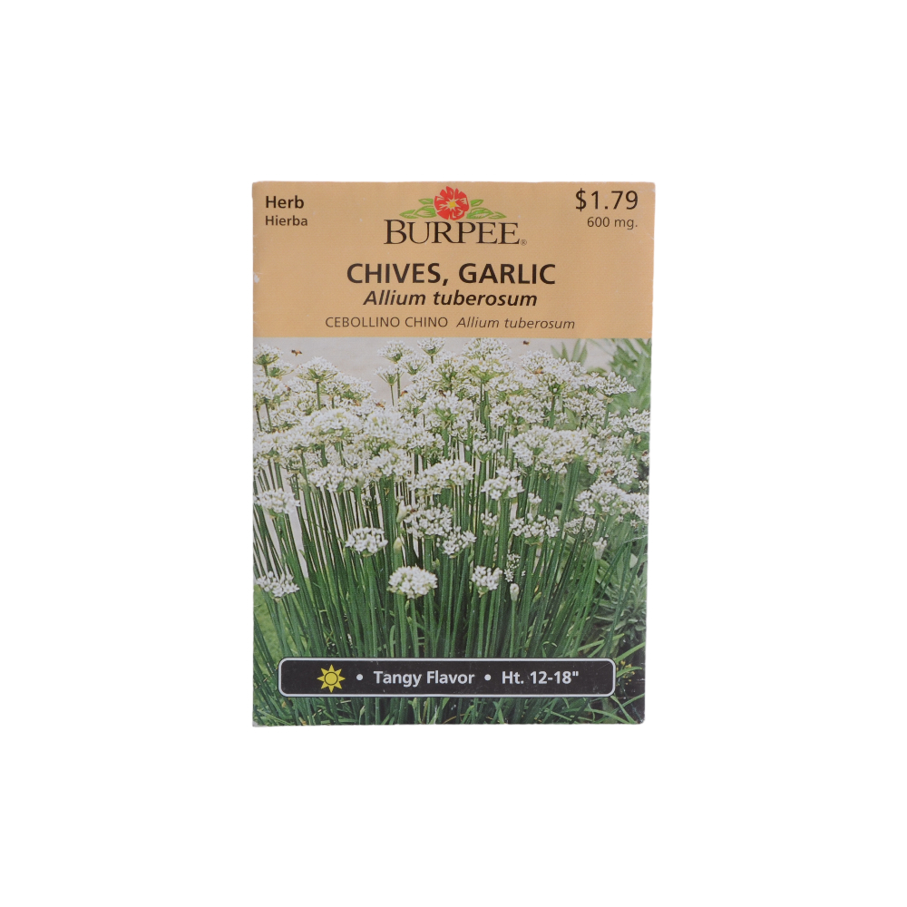 種 BURPEE CHIVES，GARLIC