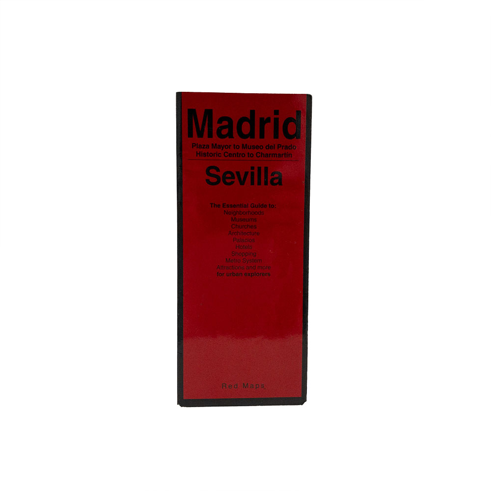 地図 Madid Sevilla（スペイン）