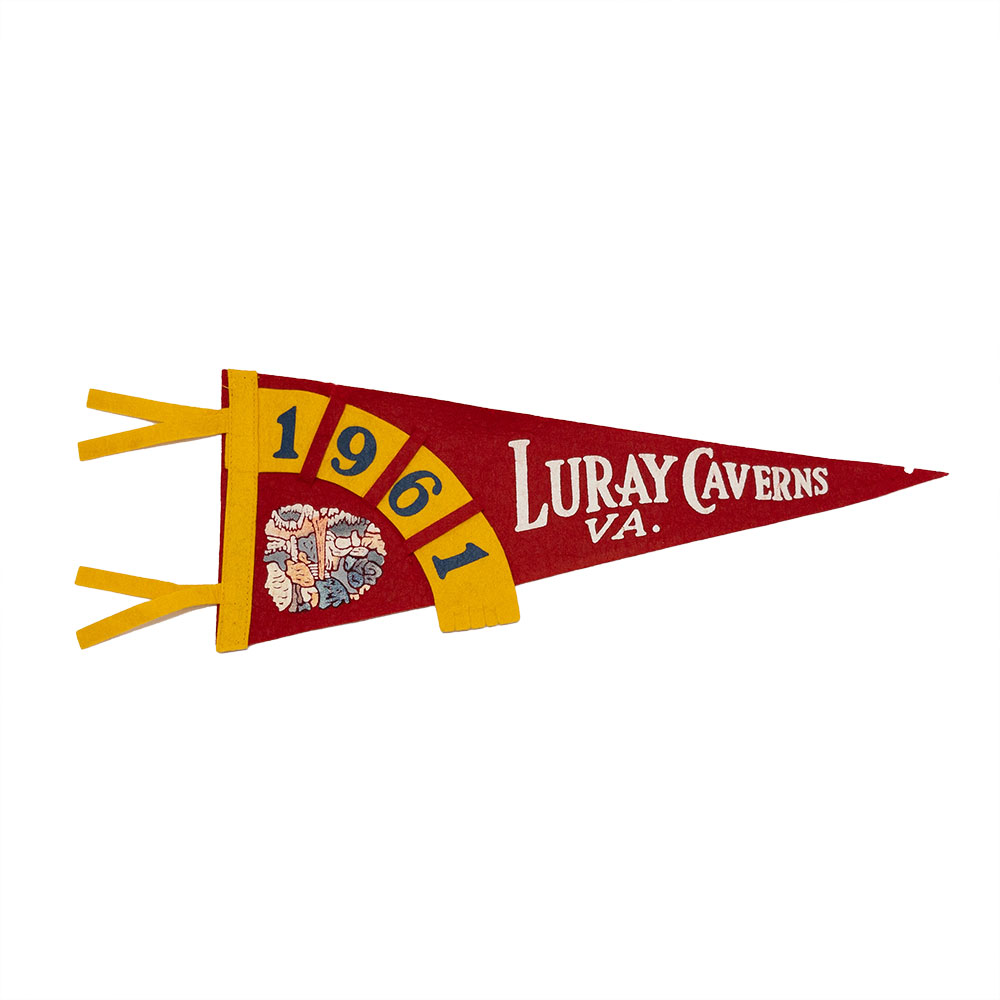 ペナント 1961 LURAY CAVERNS