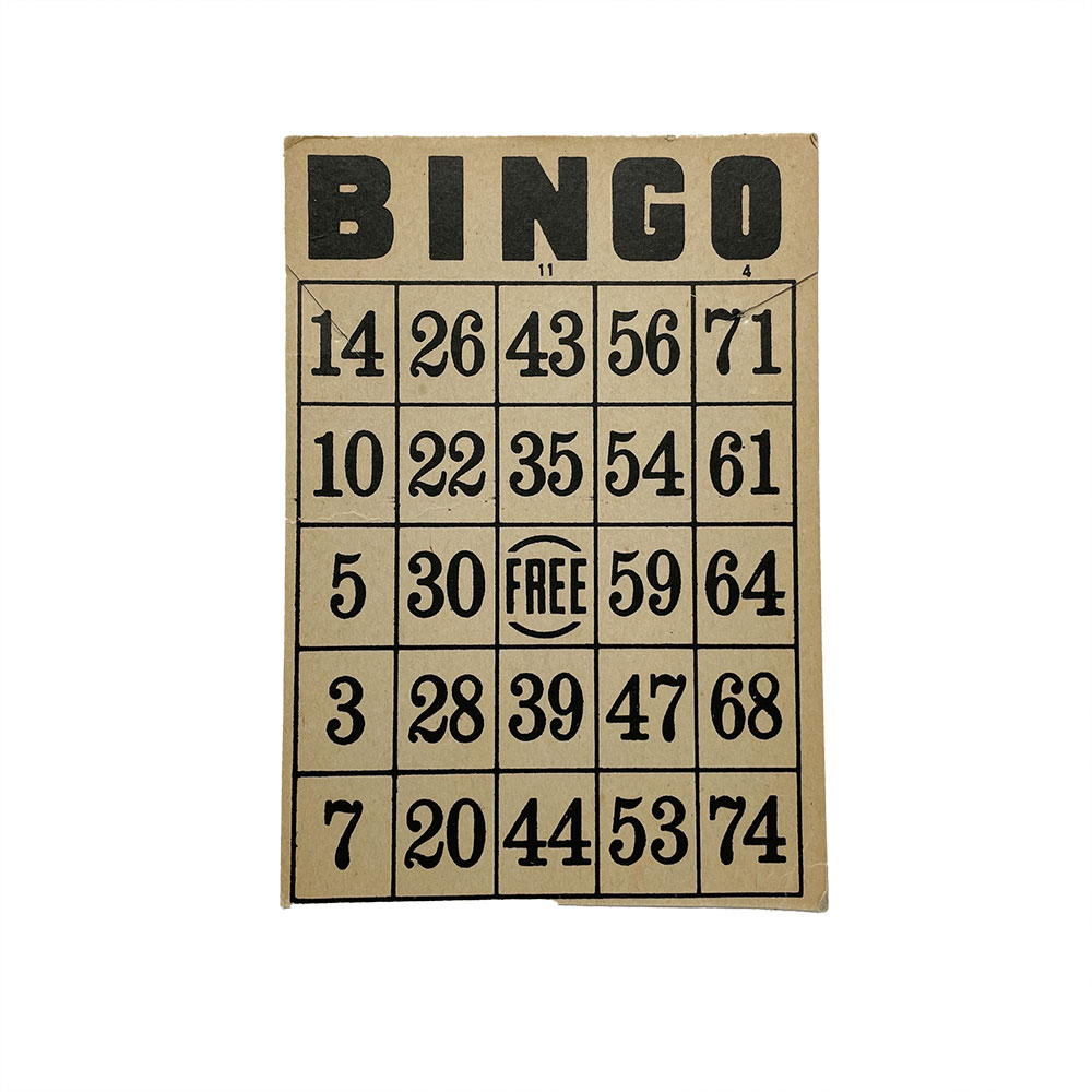 BINGOカード 11