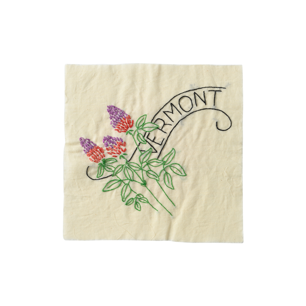 花刺繍クロス VERMONT