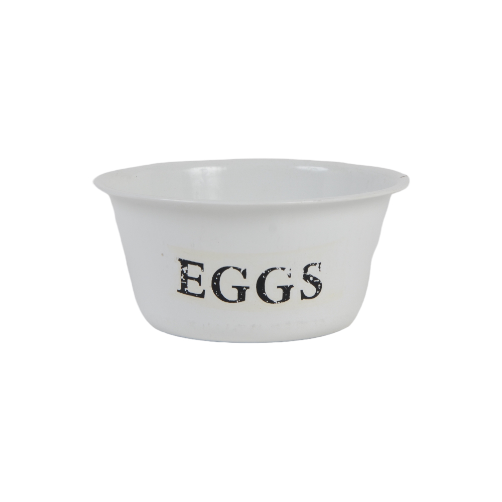 ボウル　EGGS　白