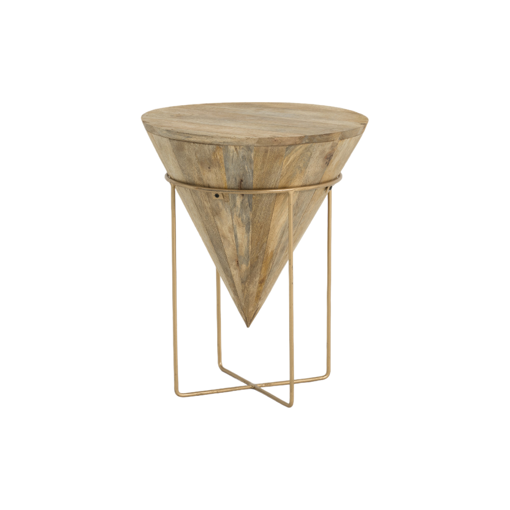 ★WOOD CONE TABLE