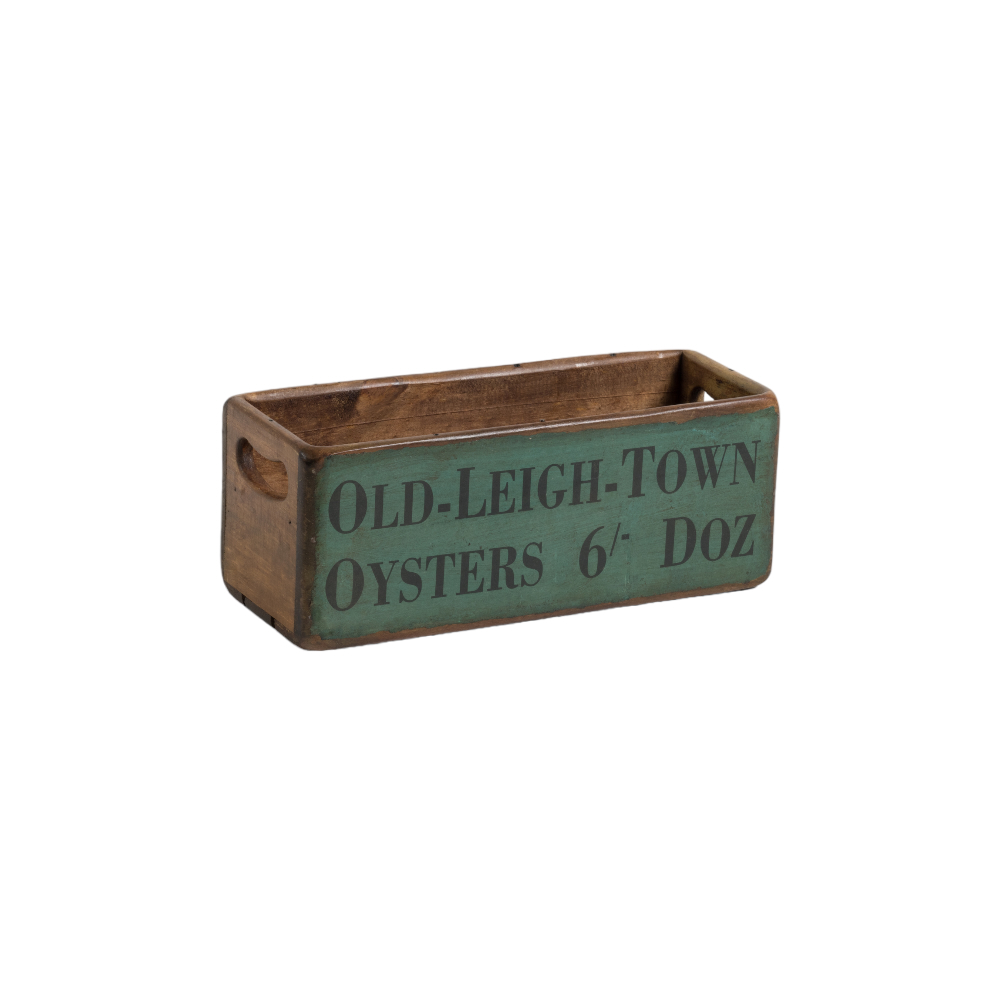 WOOD BOX OLD-LEIGH-TOWN