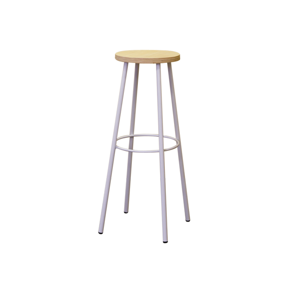 HIGH STOOL WHITE